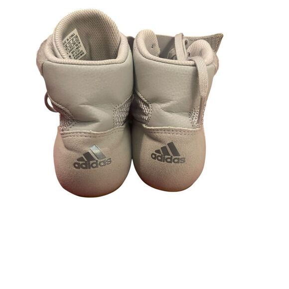 Adidas Mens Gray MMA Boxing Suede HVC 2 Wrestling Sneaker Shoes Size 8 - Picture 5 of 9